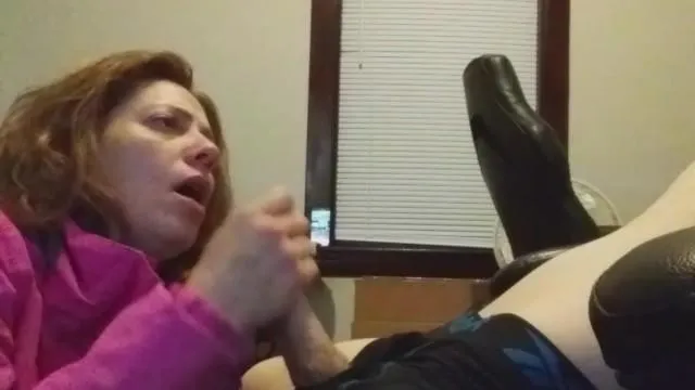 Heather Kane Grins As His Cock Spews Cum!