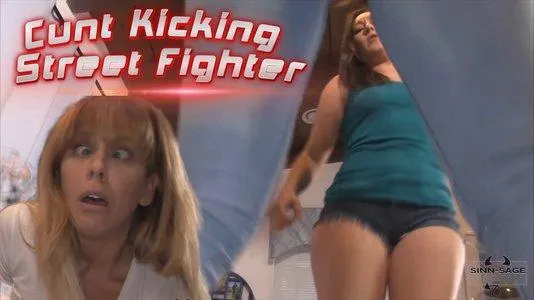 Cunt Kicking Street Fighter - Cherie Deville And Sinn Sage Cunt Busting And Body Busting Humiliation