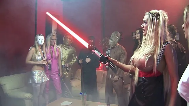 Amy azurra, Carolyn Reese and Tyler Faith get kinky with costume play