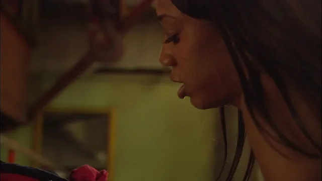 Tanya Davis gets railed in the work room