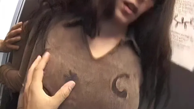 Melody Magic's big, natural breasts jiggled as she rode our cock in the cowgirl position