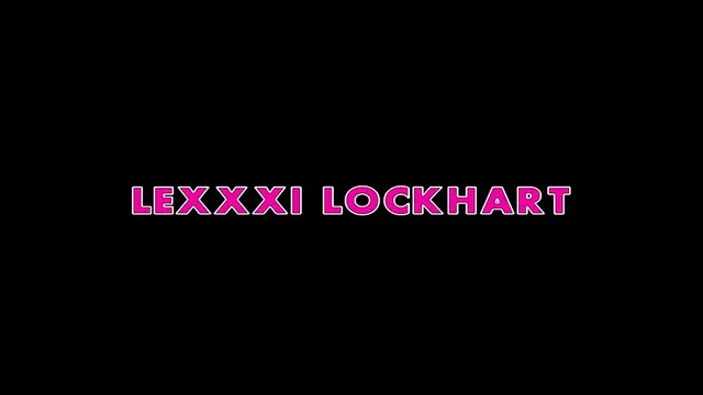 Lexxxi Lockhart gives Ralph Long a glasses footjob titfuck