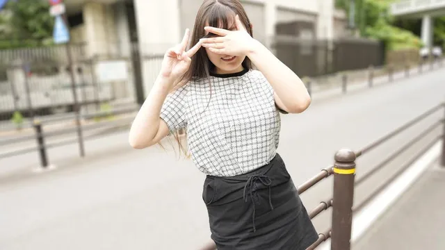 A Veteran Girl Sticks Out Her Tongue And Makes A Peace Sign