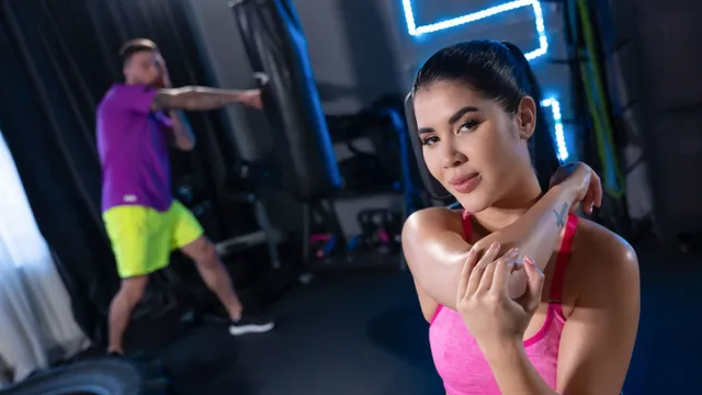 Cute Tight Czech Babe Fucked in Gym