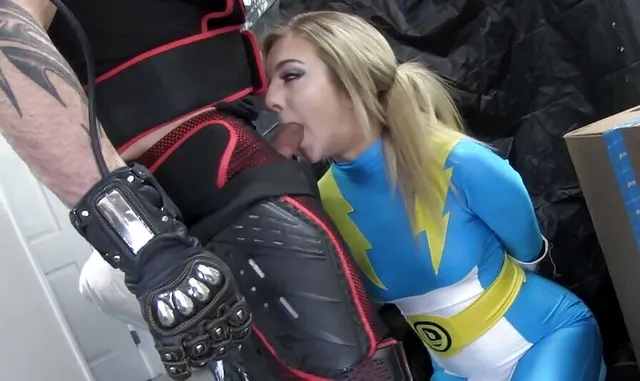 Lightening Lass - Drained And Used XXX - Rough Cosplay Fuck
