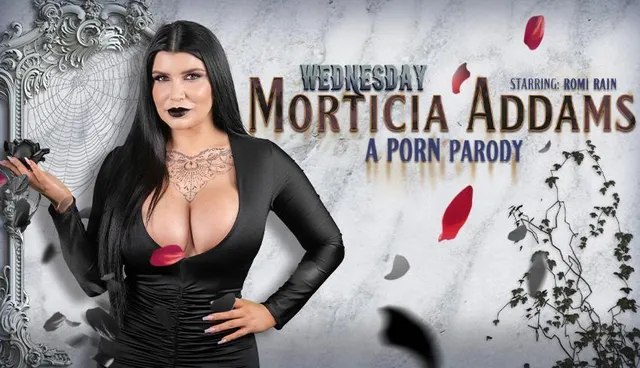 Wednesday: Morticia Addams (a Porn Parody)