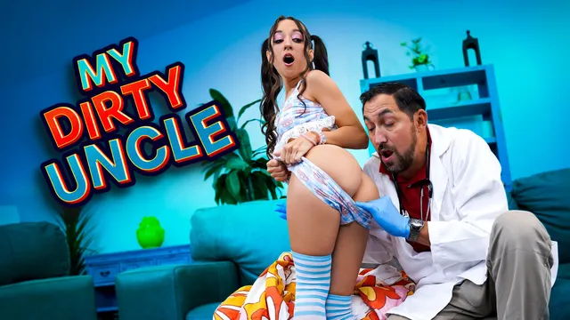 "Help Me, Uncle Doctor!" Tiny Freya Has The Wettest Panties